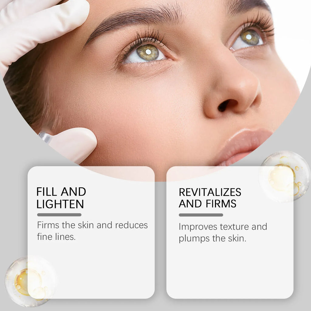 Light Lines Nourish Skin Smear Care Solution 30ml collagen coffee tightening essence bottle
