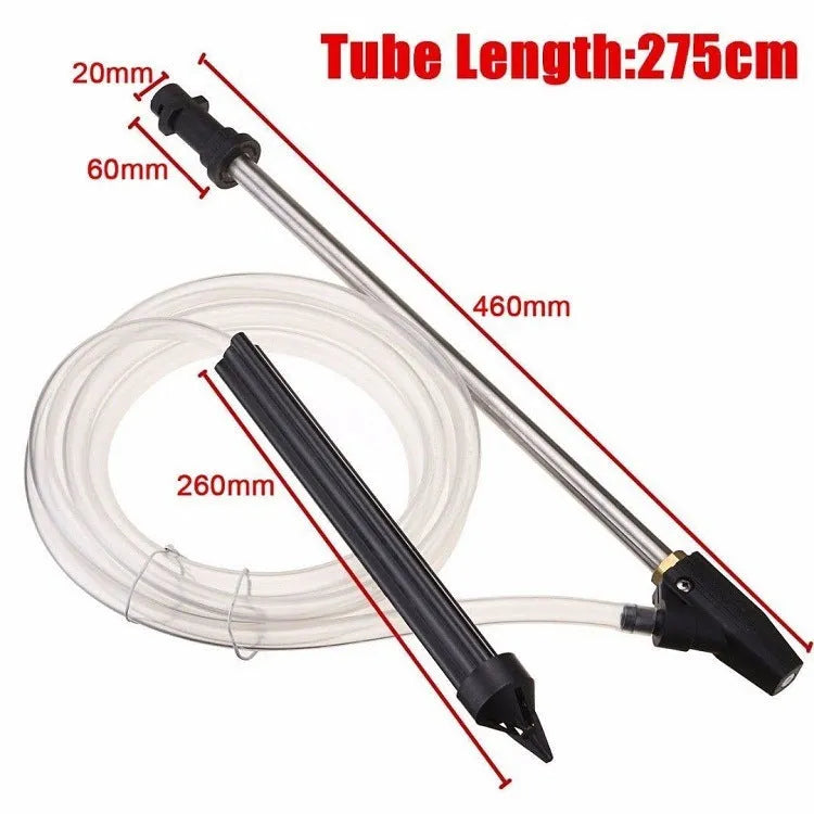 Derusting ceramic nozzle with copper connector and 1/4 quick plug for high pressure sand blasting