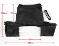 Single lens reflex camera with long focus lens fitted with rainproof cover for outdoor protection