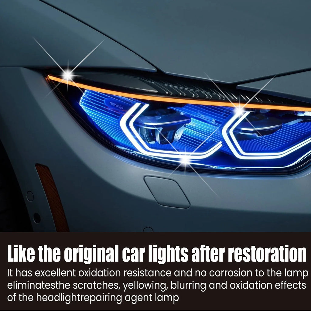 150ml bottle of car lamp repairing liquid with refurbished coating for headlight brightening