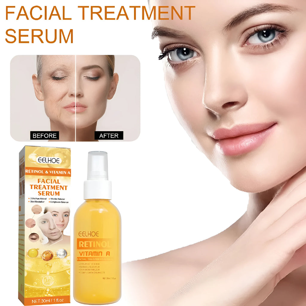 30ml Retinol Anti-Wrinkle Essence Spray in boxed packaging