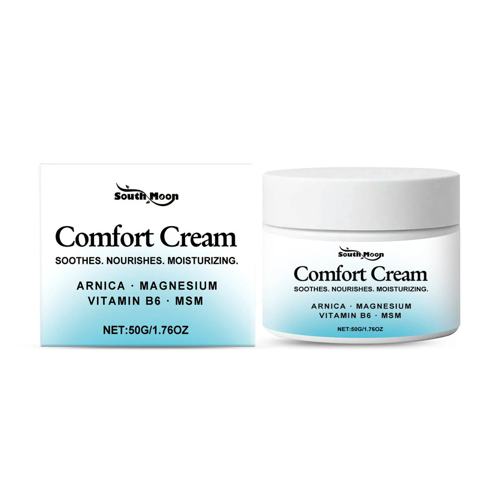 50g hydrating body moisturising cream jar with Shanjinchehua, Pyridoxine and Menthol ingredients
