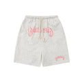 Cotton blend cropped sweatpants in loose hip hop street style available in multiple colours
