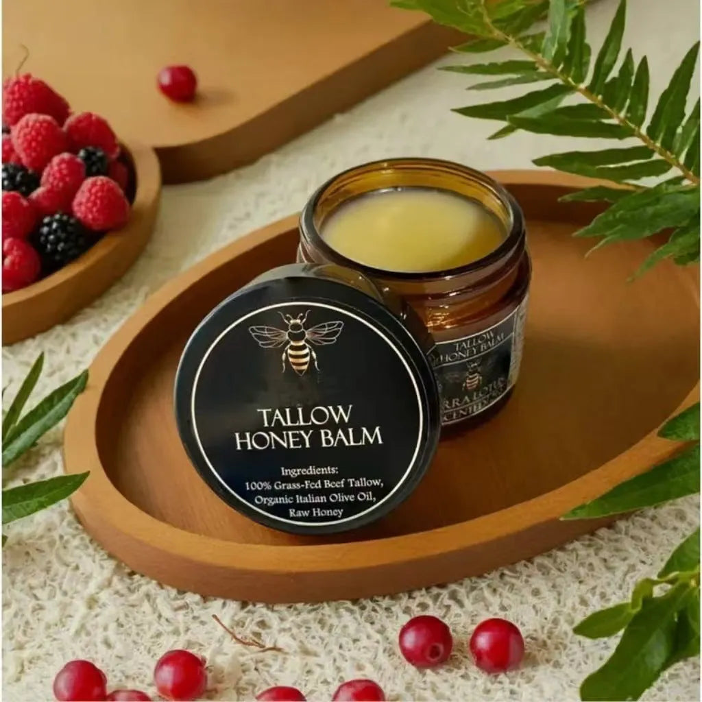 Jar of Honey Butter Moisturising Facial Cream, 57g net content, with choice of scents.