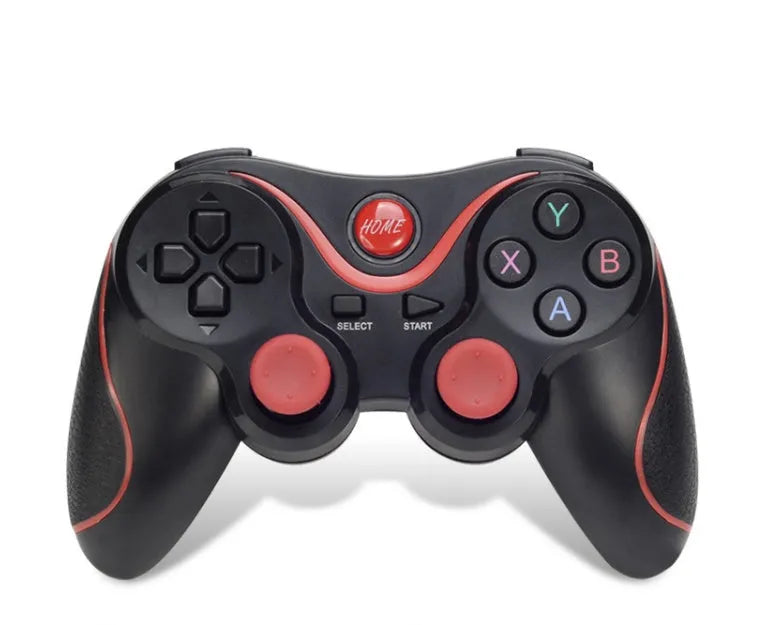 X3 Bluetooth wireless game controller for Android phones with optional mobile phone clip attachment