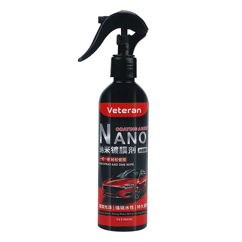 Automotive coating agent hand spray bottle 250ml or 500ml for quick polish and water repellent car paint protection