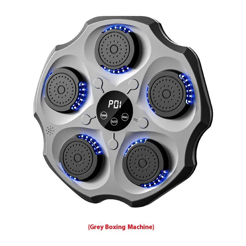 Hanging Bluetooth music boxing wall target with intelligent rhythm recognition in black colour