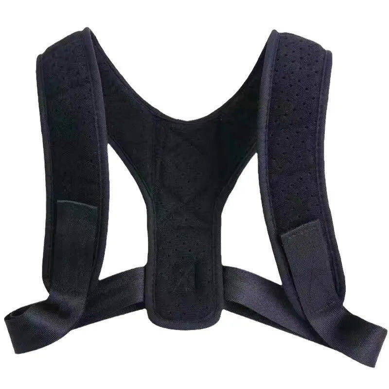 Nylon back correction band for posture support with adjustable free size design