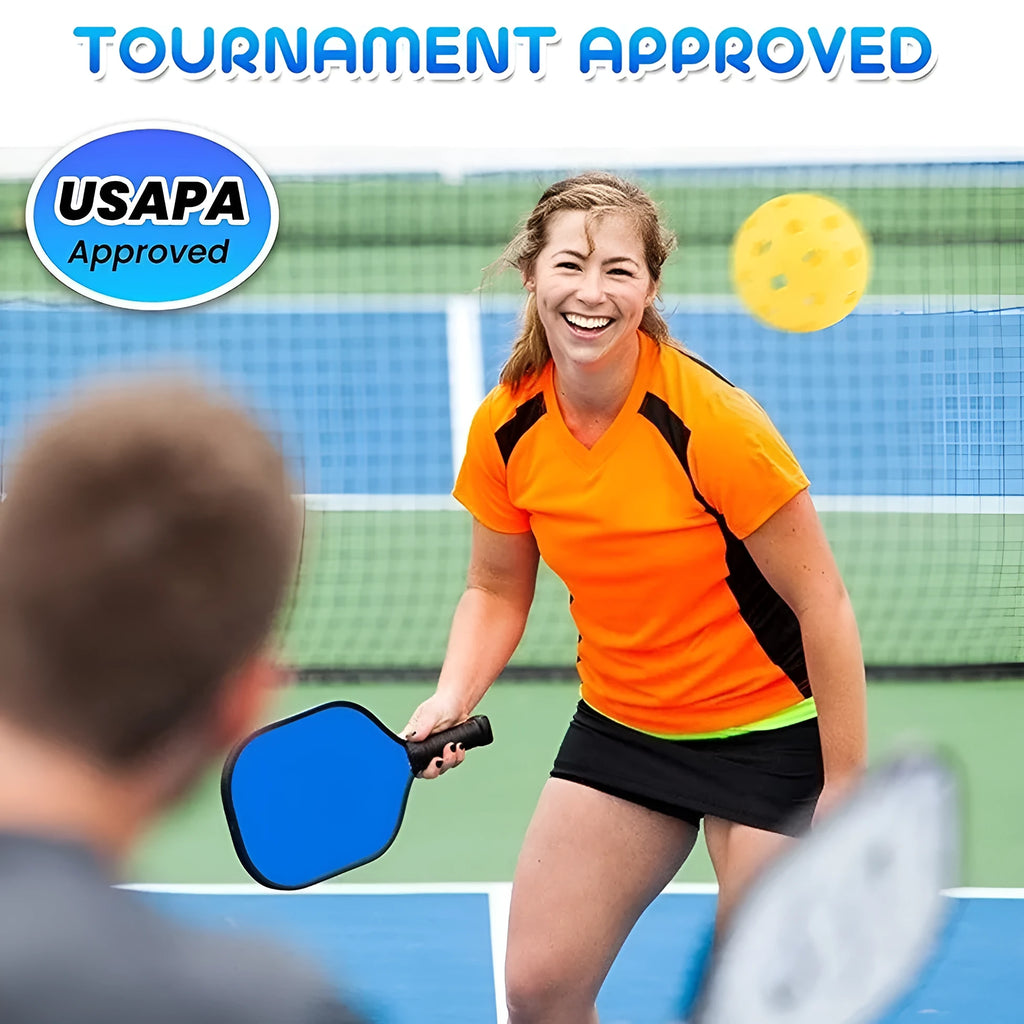 Poplar Peak wooden training racket for table tennis and pickleball beginners