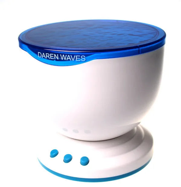 Blue ocean projection lamp with DLP trapezoidal correction for children's rooms