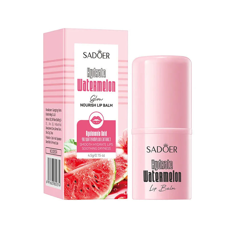 Anti-chapped lip moisturising lipstick tube with multiple flavour and formula variant options