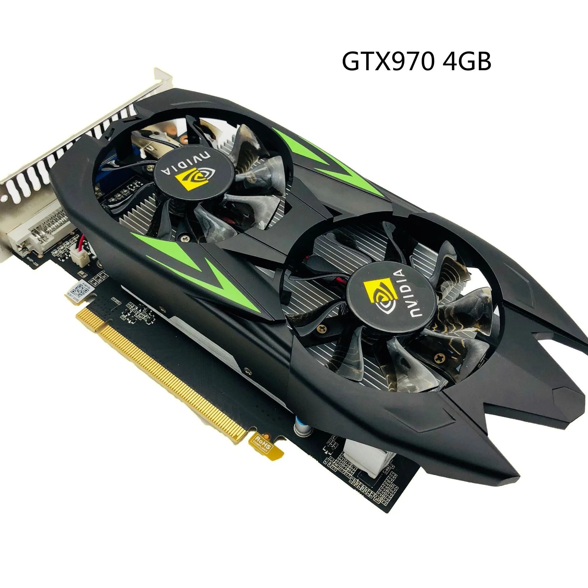 D5 3G desktop graphics card with 192-bit memory and 900MHz frequencies, model style GTX1050TI 4GB