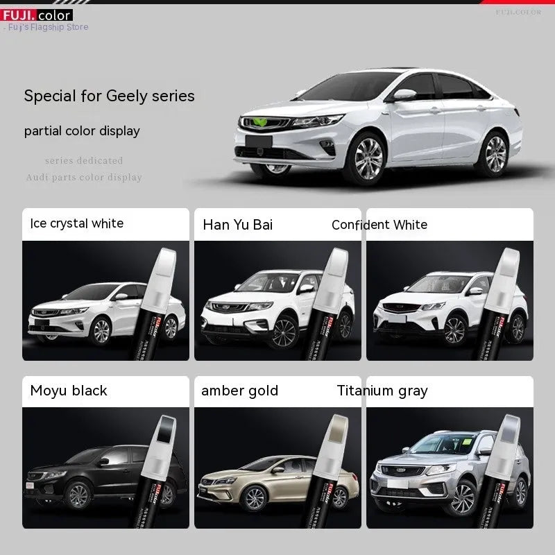 GL Vision X6X3 touch up paint pen for Benry Boyue ICON cars in various colours