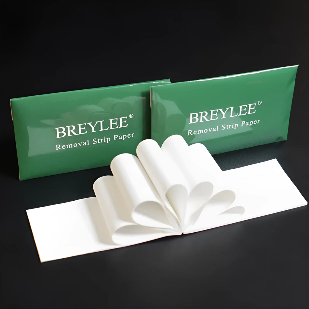 Breylee nasal mask paper 100pcs 7.8x12.5cm disposable cleaning strips for mask residue