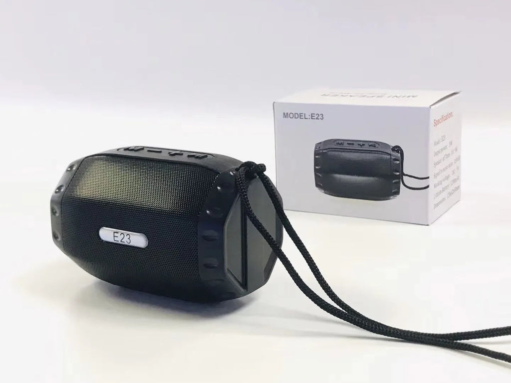Wireless USB card small speaker in black with Bluetooth and 1200mAh battery