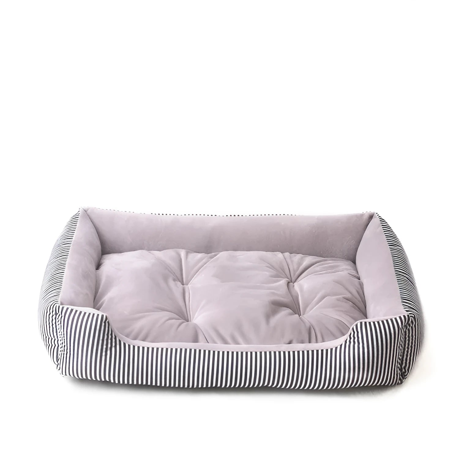 Pet bed dog mattress cat nest cloth with removable cover in Coffee star colour pattern, 45cm size