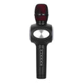 Yaerjia E108 mobile microphone in black with echo sound effect and dual speaker output