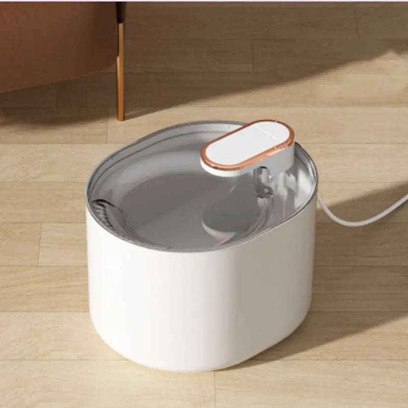 Automatic pet water fountain USB mute feeder bowl for cats and dogs Berlin Blue edition with filter pump
