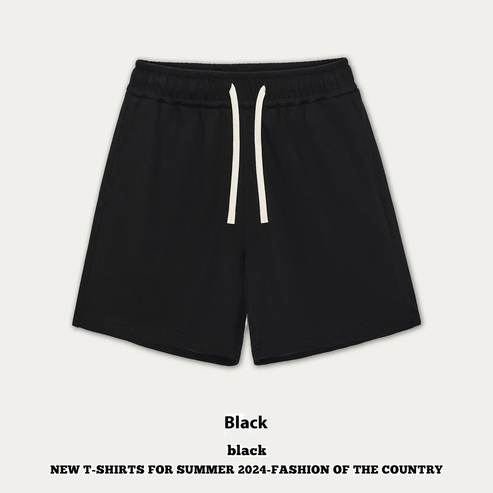 Loose-fit cotton denim shorts for a baby boy or girl in charcoal gray, shown on a size chart.
