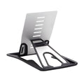 Black card phone holder desktop stand 8.5cm by 5cm for mobile phone