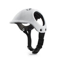 Plastic cycling hat helmet for small and medium dogs in black, white, and pink free size