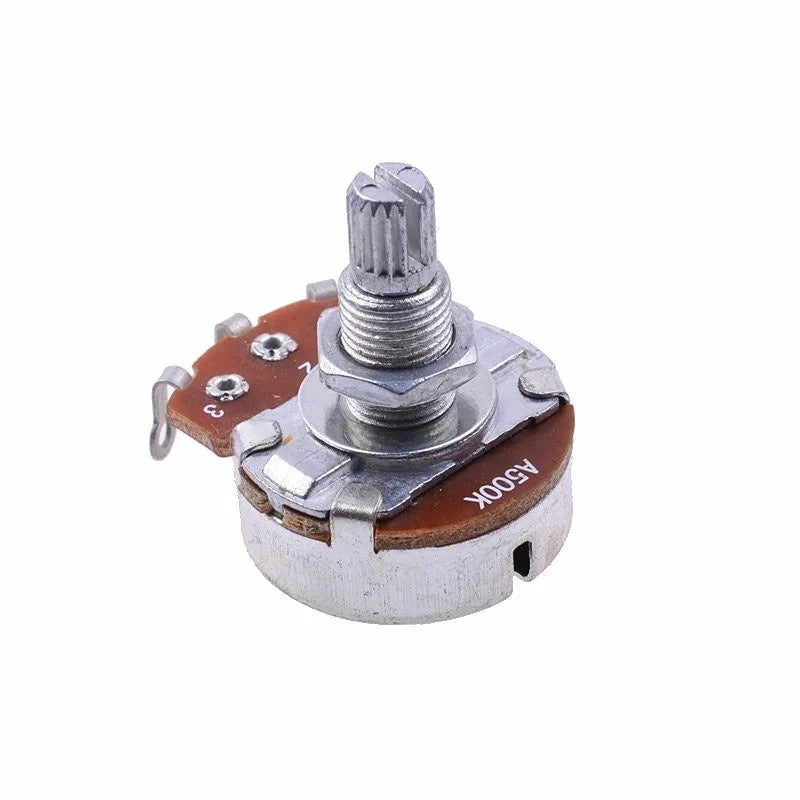 Metal electric guitar potentiometer knob replacement part for tone and volume controls