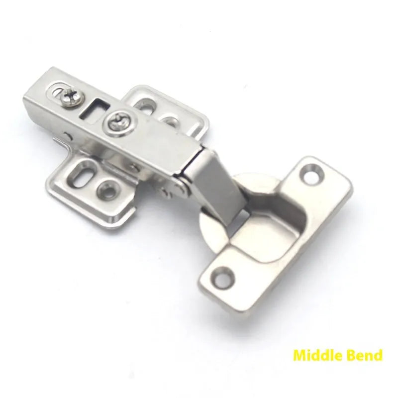 761 cold rolled steel hydraulic hinge with nickel plating and thickened damping cushion