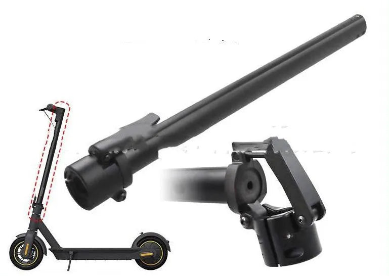 Black folding upright bar replacement part for Nanbo No. 9 electric scooter.