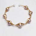Women's fashion freshwater pearl bracelet unisex travel commemoration gift