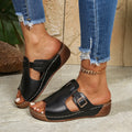 Women's white fish mouth toe slip-on sandals with a PU upper and EVA sole on a plain background.
