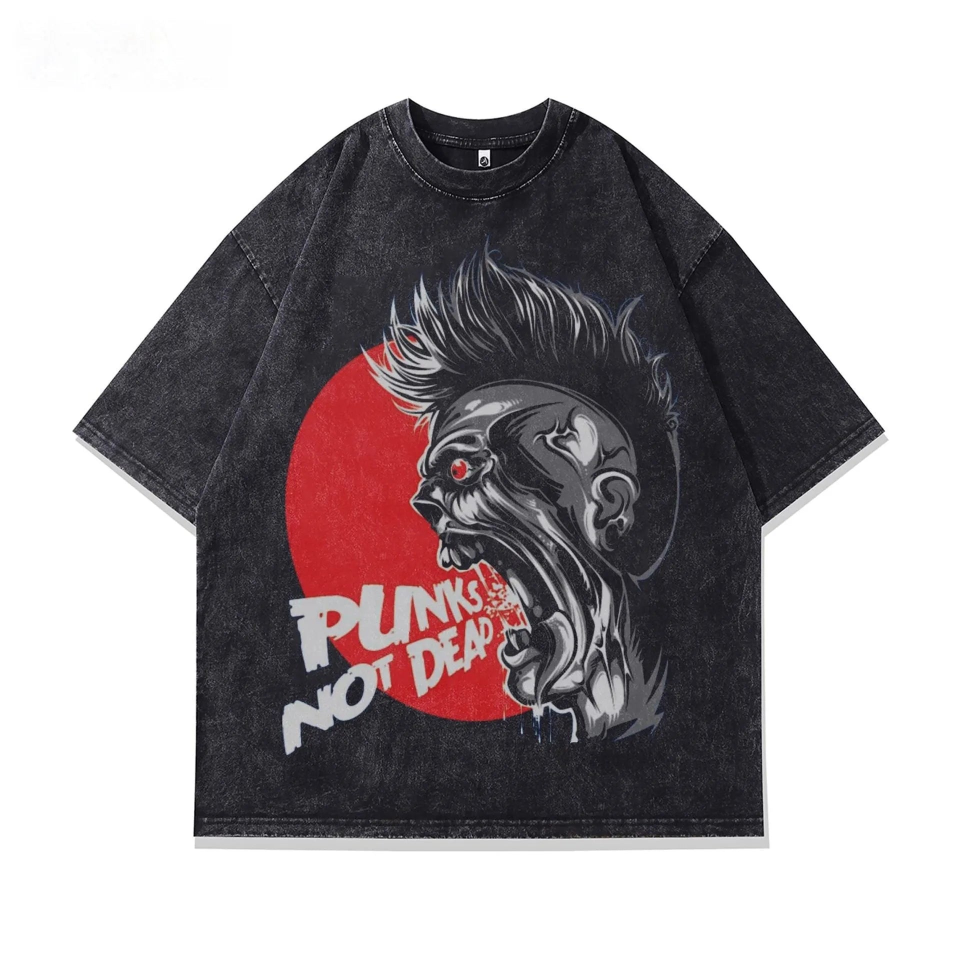Men's character print short sleeve t-shirt in loose fit pure cotton fabric