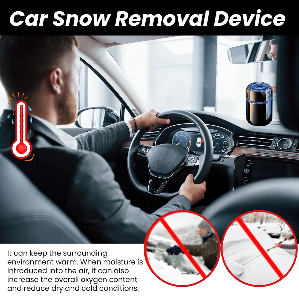 Car windscreen anti-icing defroster device 5.6x6.8cm for snow melting