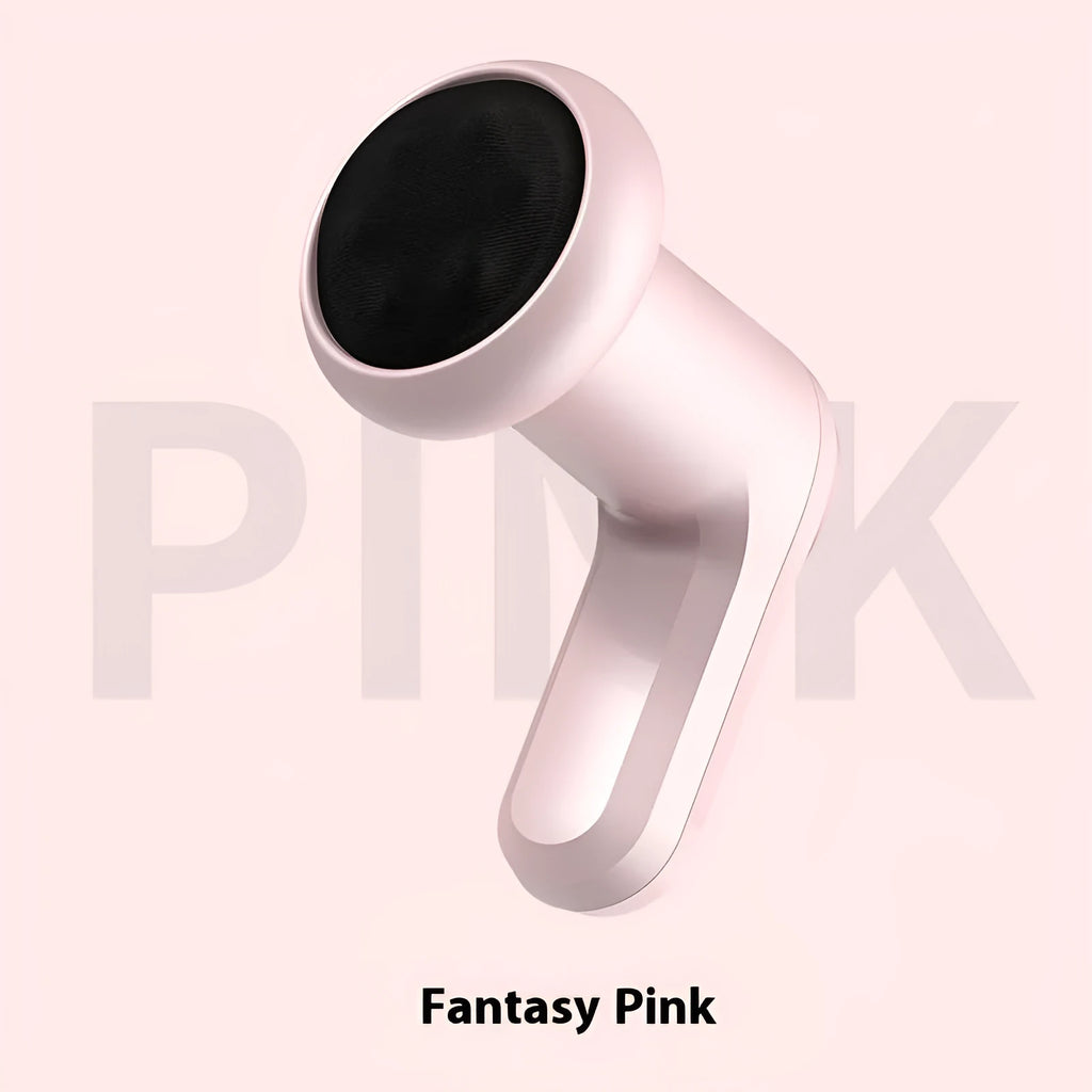 USB electric massager for cervical spine, waist and back massage in pink, white or black colours
