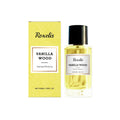 50ml perfume bottle with vanilla and musk fragrance for women and men