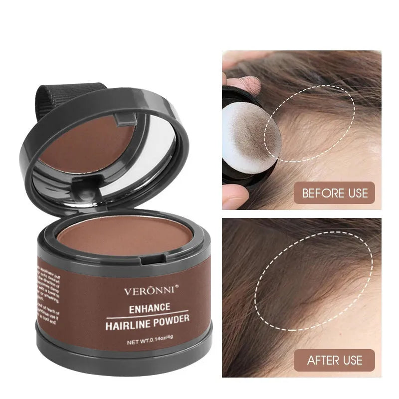 Hairline powder in universal shades for repairing hairline shadow and improving skin colour