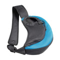 Mesh Oxford pet carrier sling bag single shoulder for small dogs and cats black colour