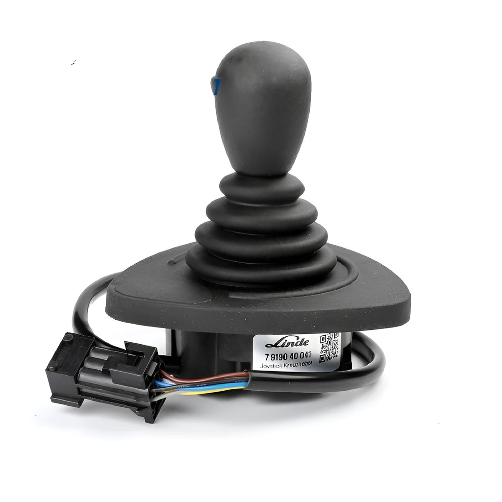 Black ABS plastic forklift hydraulic control lever steering wheel handle for pallet trucks