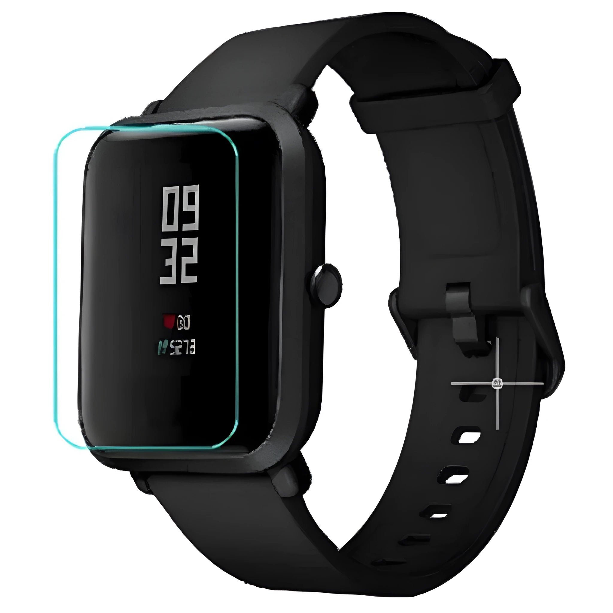 Amazfit Bip watch hydrogel screen protector with TPU soft film and anti-scratch properties