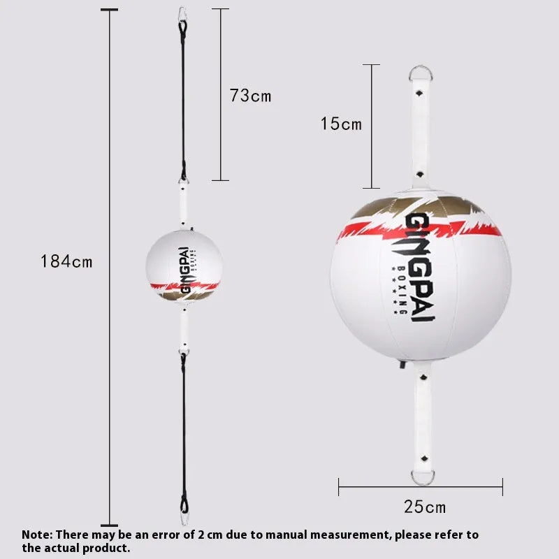 Hanging boxing speed ball training equipment with PU construction