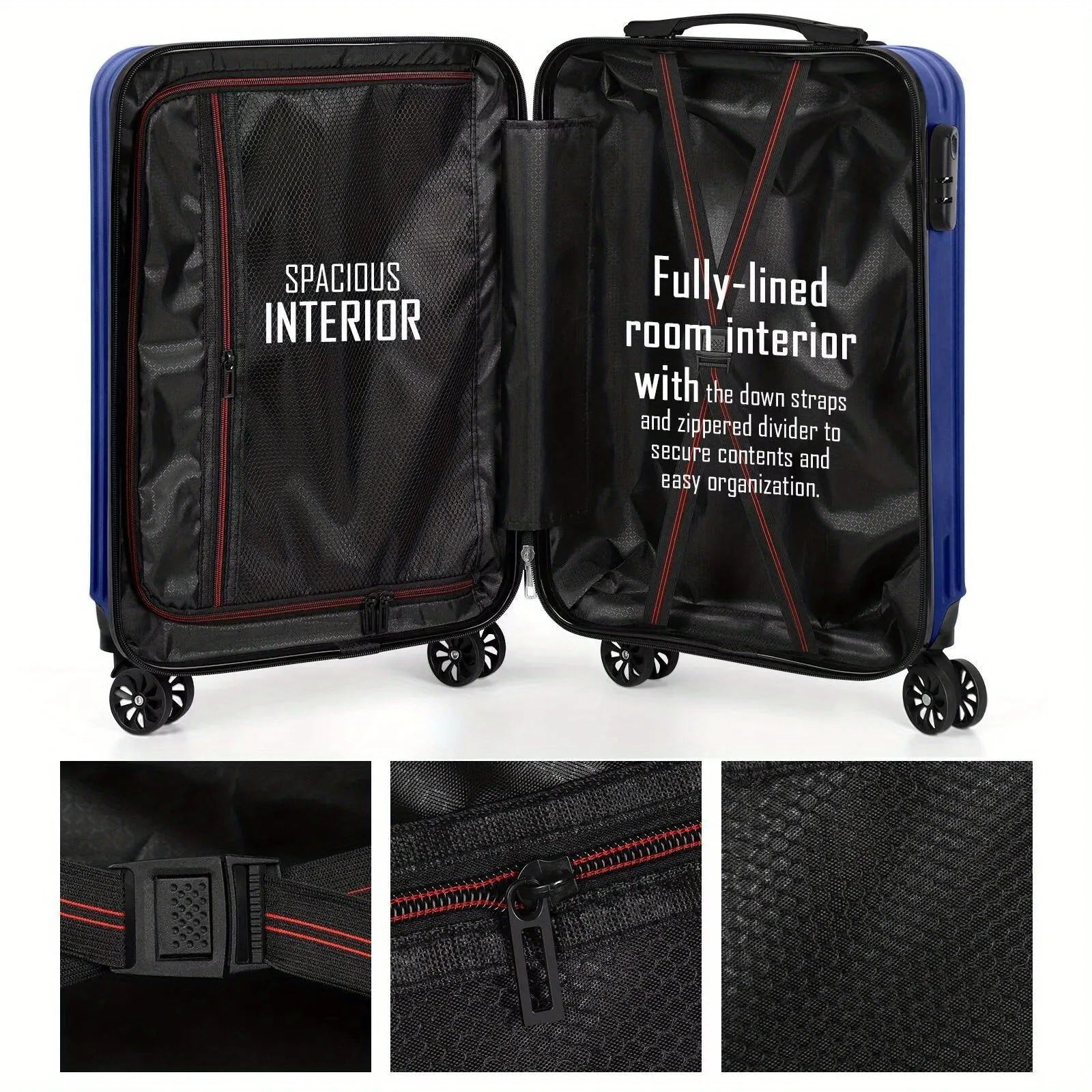 Aluminium alloy luggage set with 14-inch and 20-inch matching suitcases in multiple colour options