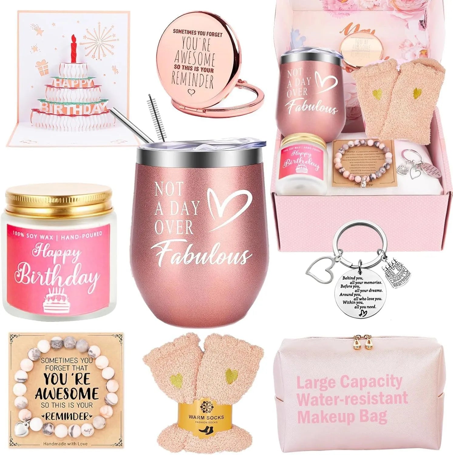 Soy wax aromatherapy candle gift set in modern simplicity style with multiple colour options