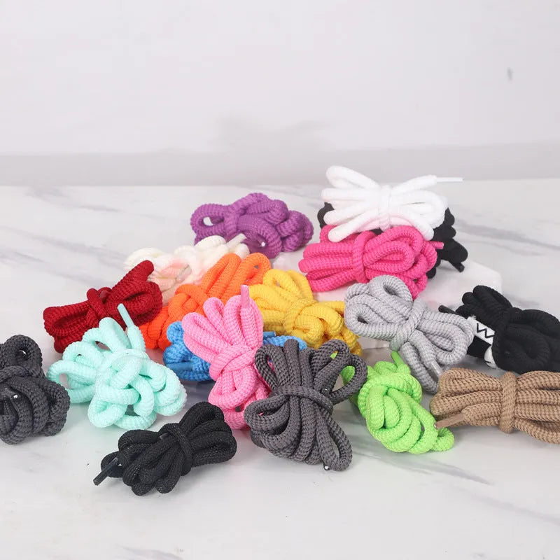1.0mm wide round adapter rope in multiple colours for shoelace and drawstring replacement