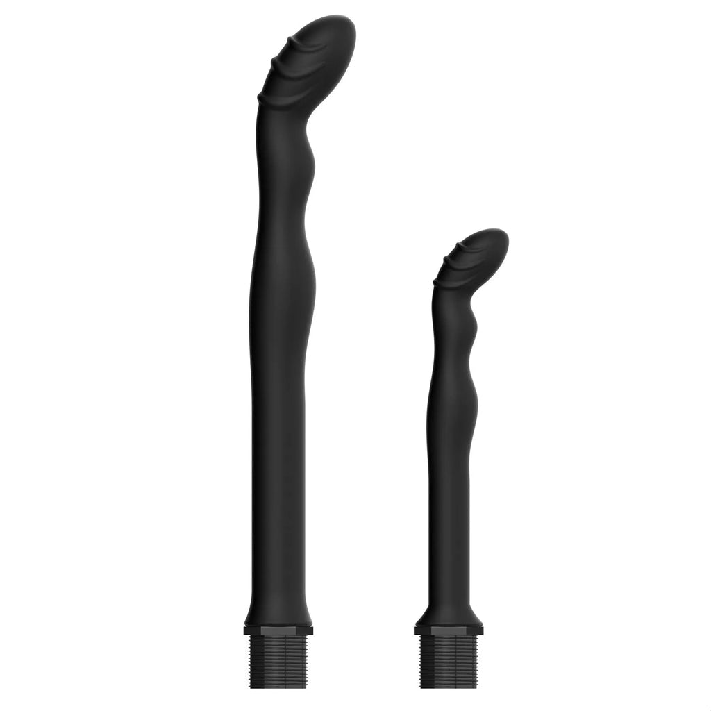 Black silicone sausage filler hosepipe flusher for back court cleaning and washing