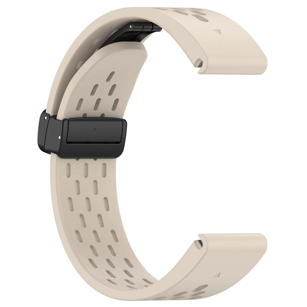 Garmin Fenix quick release nylon watch strap in multiple colours with a small utility knife.