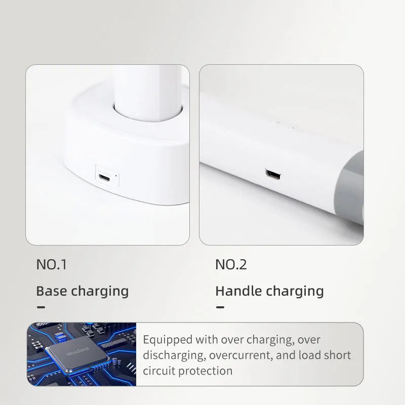 Rechargeable electric mosquito swatter with USB charging port and ABS plastic shell