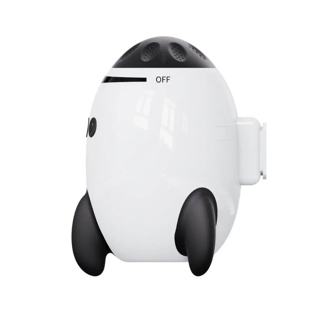 White ABS plastic baby stroller shaking device with Bluetooth and white noise functions for infant calming