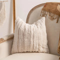 Pillow cover with tassel woven patterns in 45x45cm and 30x50cm sizes for sofa cushions