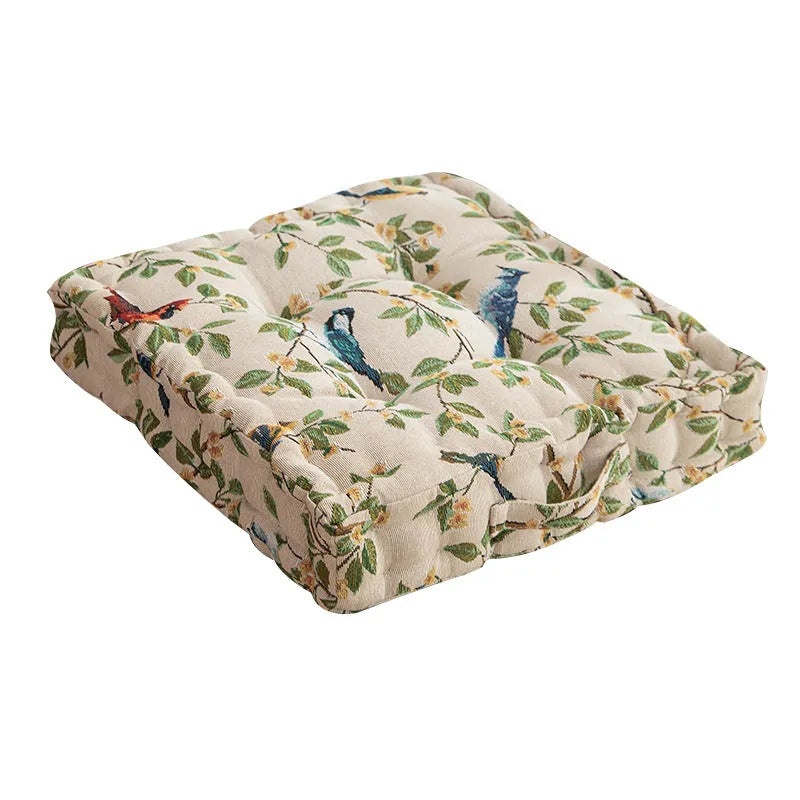 American dining chair cushion 40×40×8cm thick seat pad with PP cotton filler