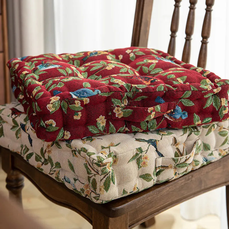 American dining chair cushion 40×40×8cm thick seat pad with PP cotton filler