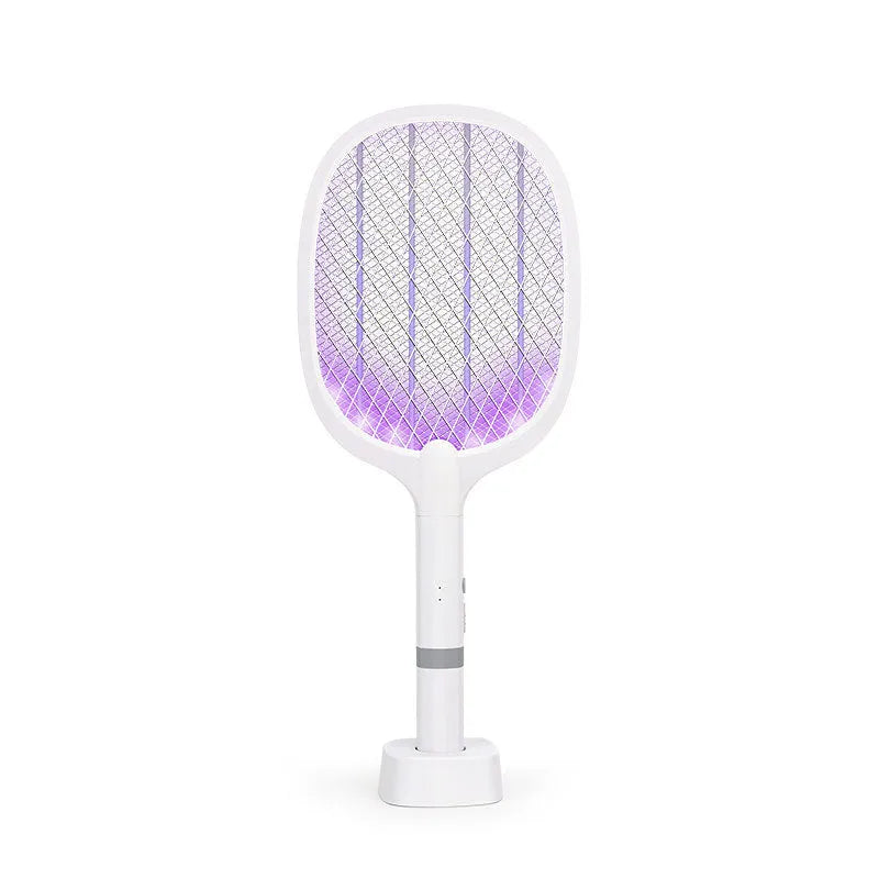 Rechargeable electric mosquito swatter with USB charging port and ABS plastic shell